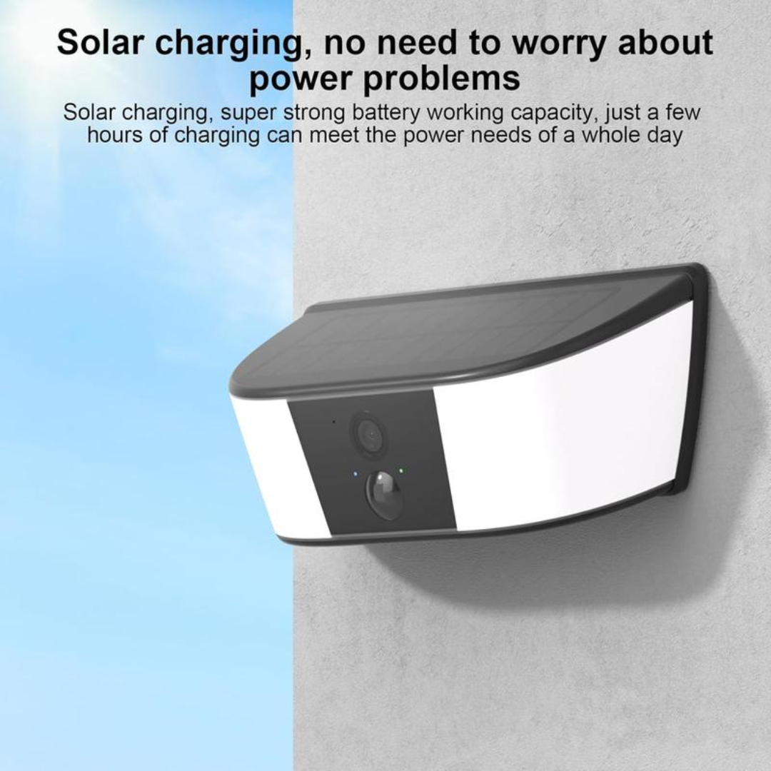 2K Solar Wall Light Cameras