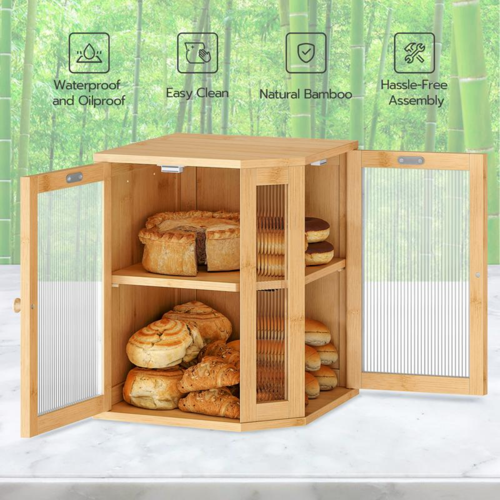 BambooStore Bread Box