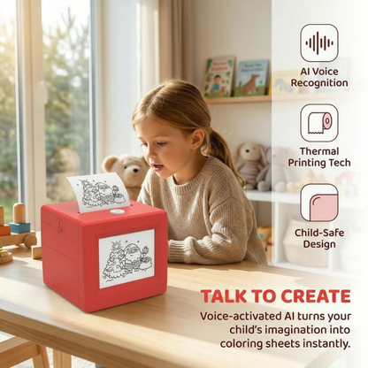 AI Voice Mini Printer