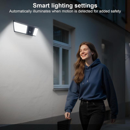 2K Solar Wall Light Cameras
