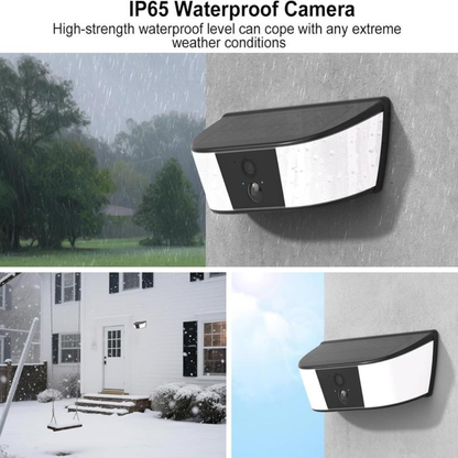 2K Solar Wall Light Cameras